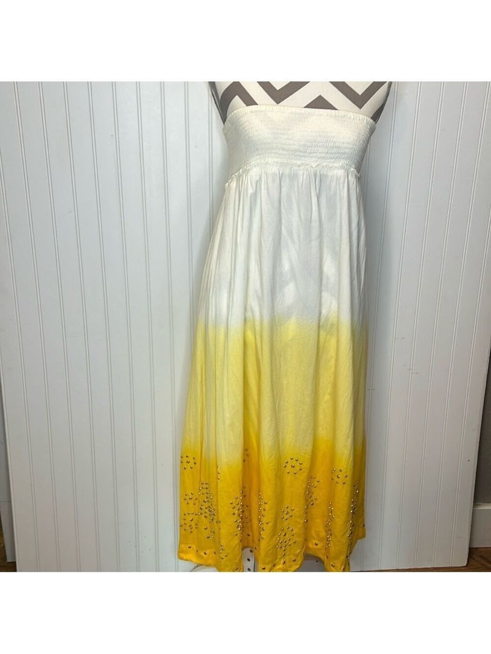 Alberto Makali Tube Top Ombré Dress Size Medium